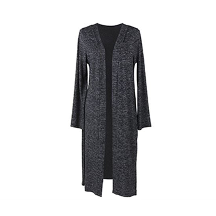 large black cardigan