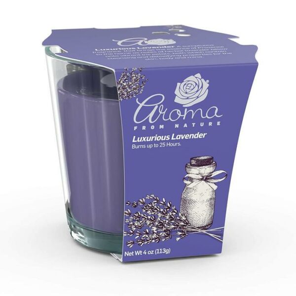 Candle Luxurious Lavender 4Oz