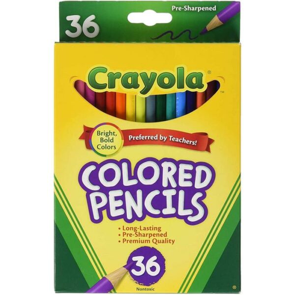 36 Colored Pencils Long-Lasting