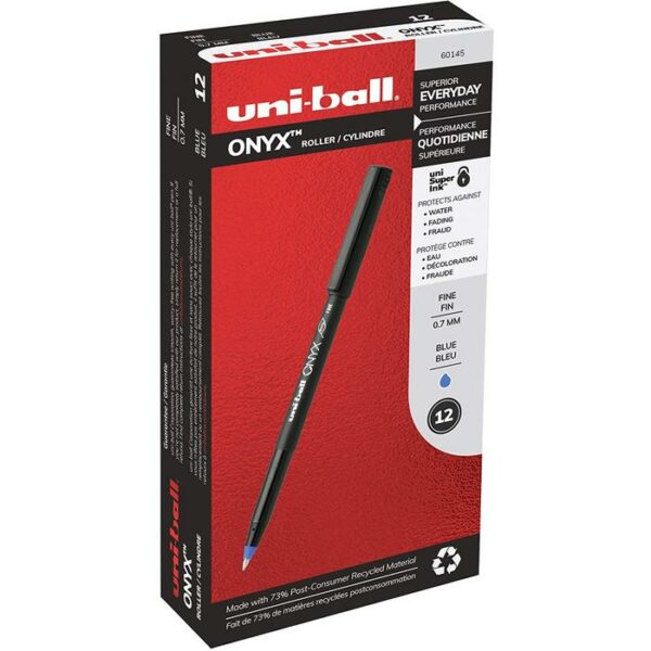 Uniball Onyx Bleu Pen 0.7mm