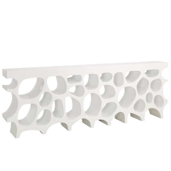Wander stand in white