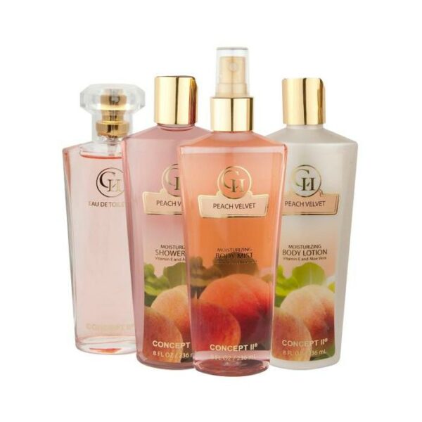 Body Mist Head To Toe Set Peach Velvet