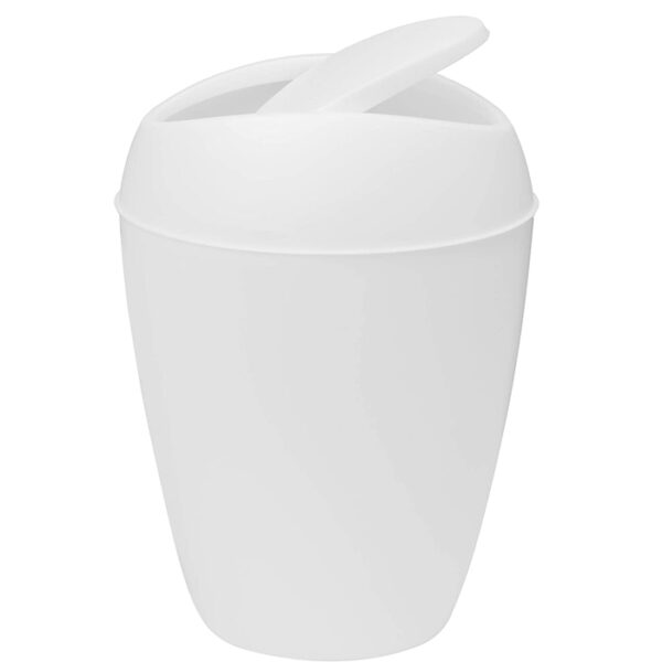 Trash Can Twirla 9Liter  White