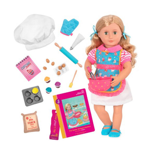Deluxe Jenny Doll With Book