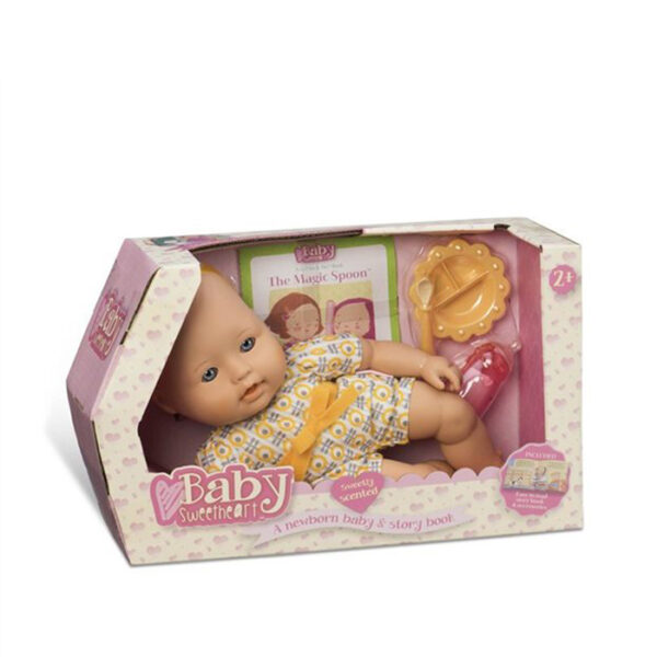 Feeding Time 12" Baby  With Book