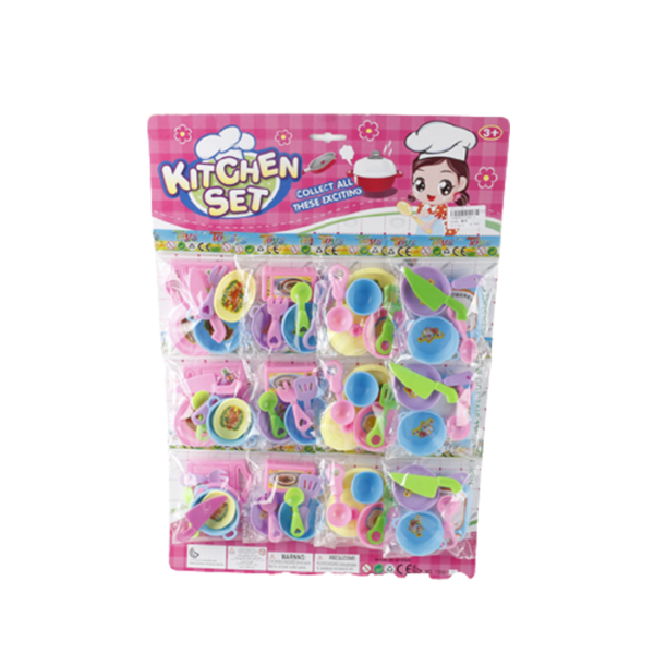 12 Pieces Kitchen Play Set