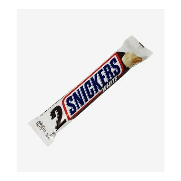 M&M 2 Snickers White King Size 2.84 Oz