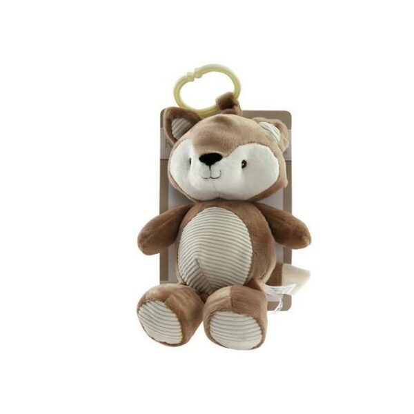 Cuddle Lamb Baby 10" Pram Toy With Rattle