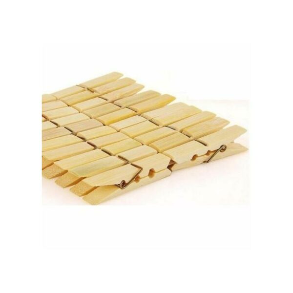 40 Wooden Clothes Pins