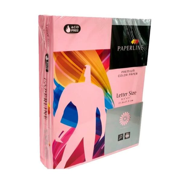 Pink Paper 8.5x11 Paperline