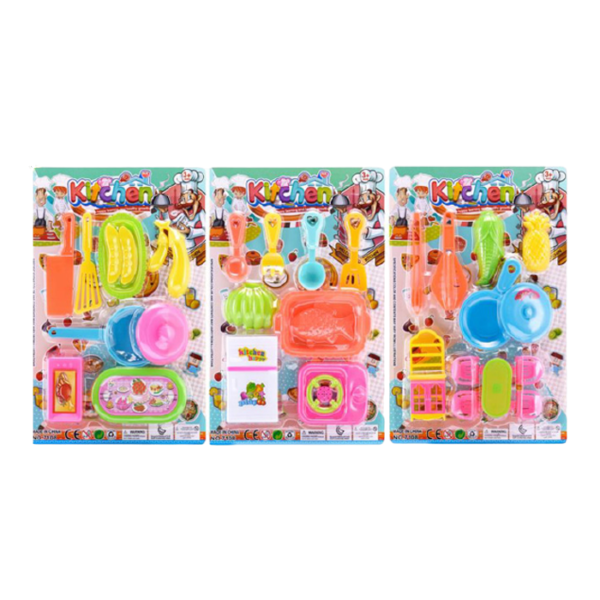 Kitchen  Play Set 8 Pieces