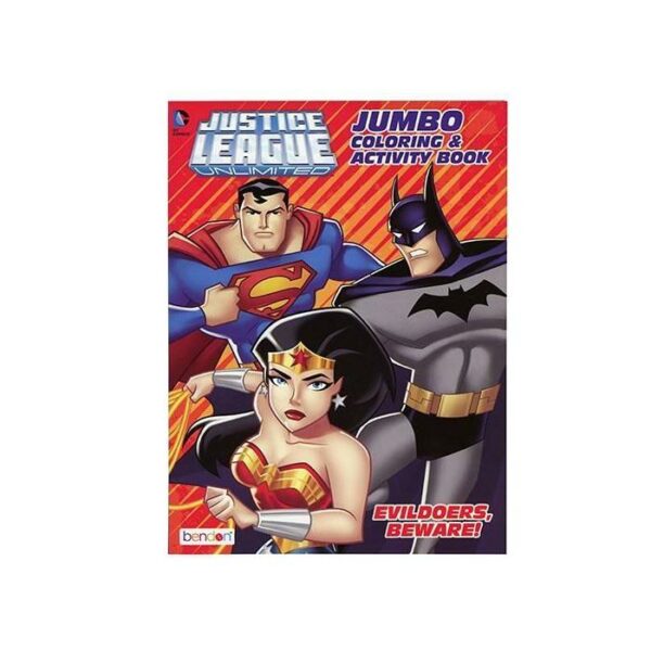 Justice League 80 Pages Coloring Book