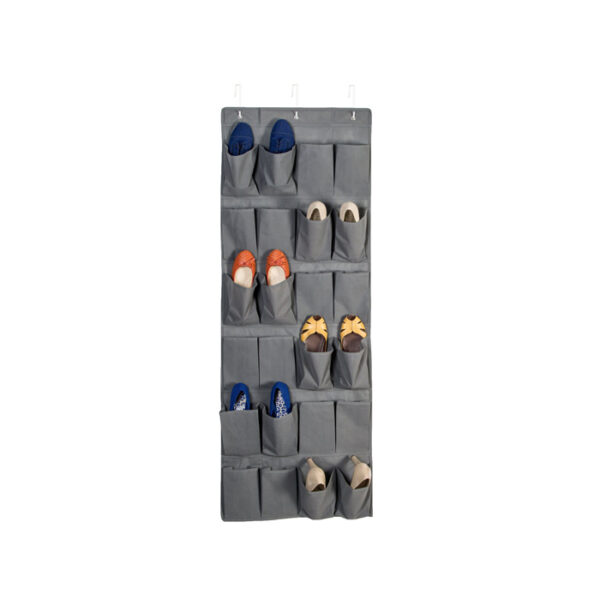 24-Pocket OTD Shoe Organizer Gray