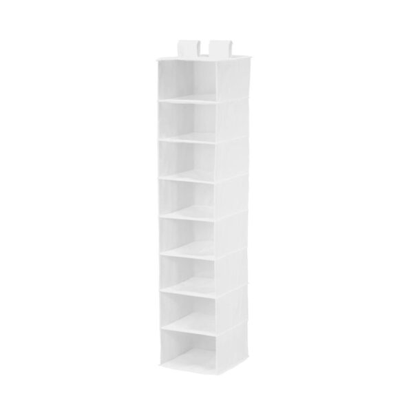 8-Shelf Hang Organizer-White