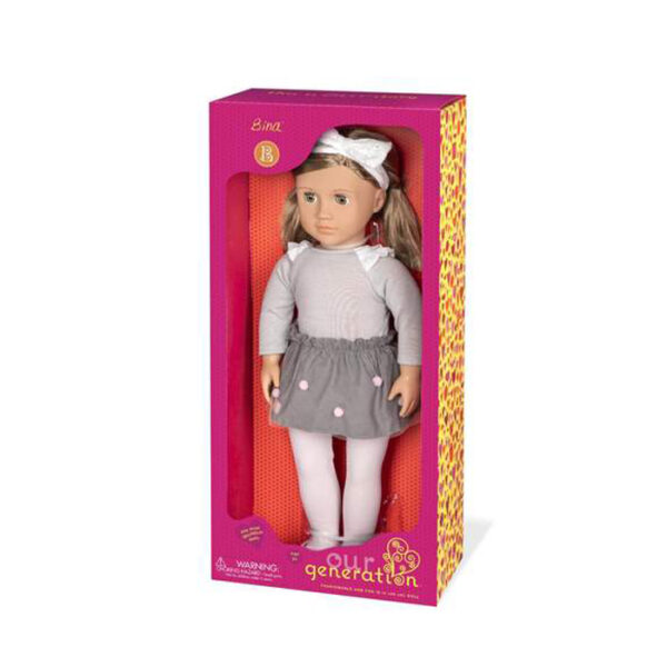 Doll With Pompom Skrit Outfit Bina