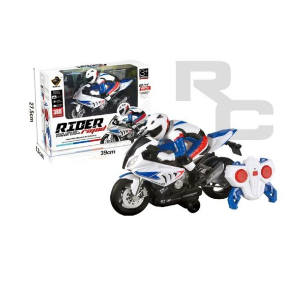 2.4G Remote Control Motorcycle  Rider Rapid