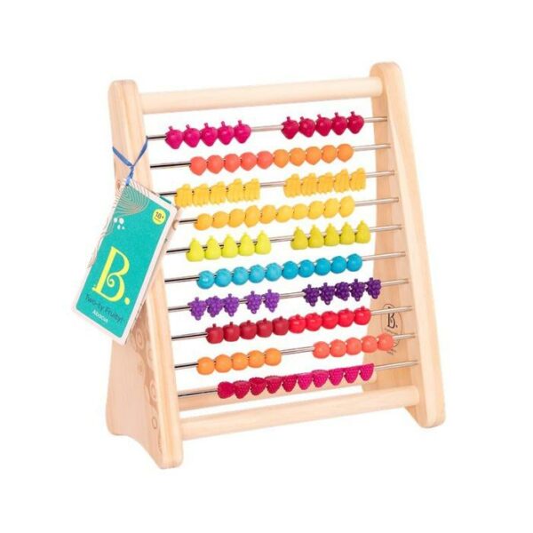 Wooden Abacus With Fruits