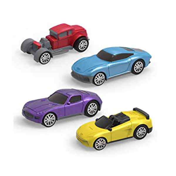 Turbocharge Pullback Race Cars Blister Pack