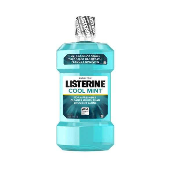 Listerine Antiseptic Cool Mint 1.8Oz Fresher