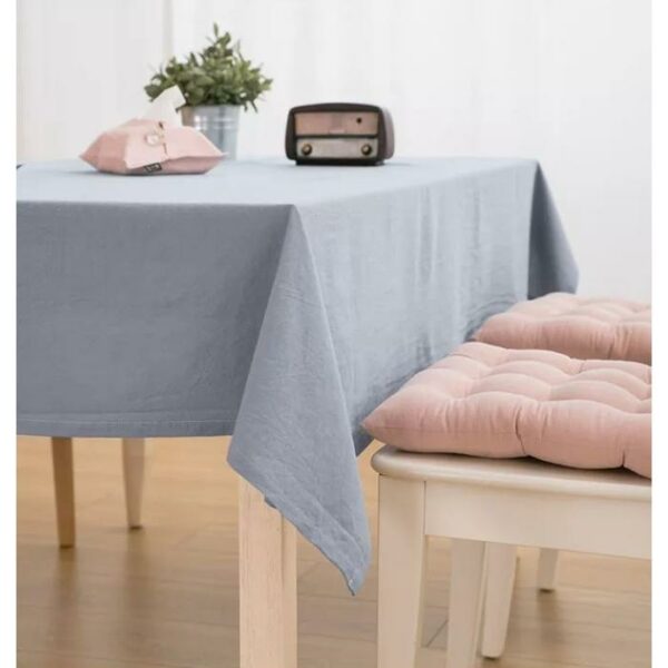 Waterpoof Table Cloth Gray 140x260Cm (8 chairs)