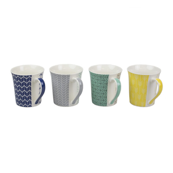 13 Oz Mugs Geometric Assorted