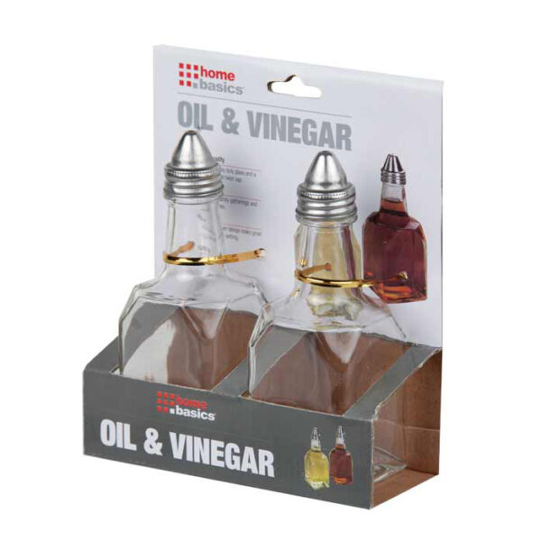 Oil & Vinegar Set In Hang Card