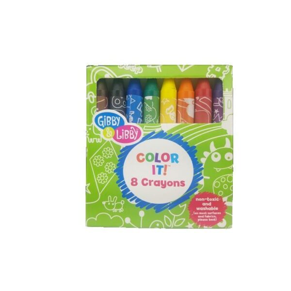 Gibby Libby Crayons Color 8Pieces