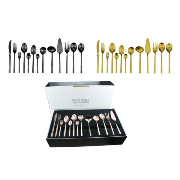 Cutlery Set 68 Pieces Gold Matt