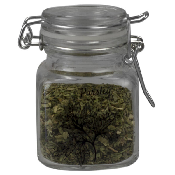 3Oz Glass Canister With Clip Ludl