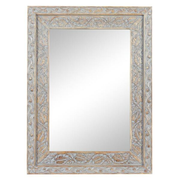Wood Rectangular Wall Mirror 32.5"W,48"H