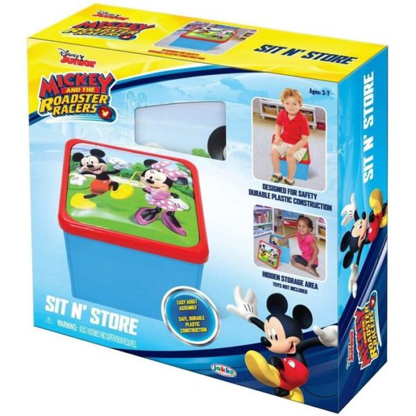 Mickey Sit & Store Ottoman Cube