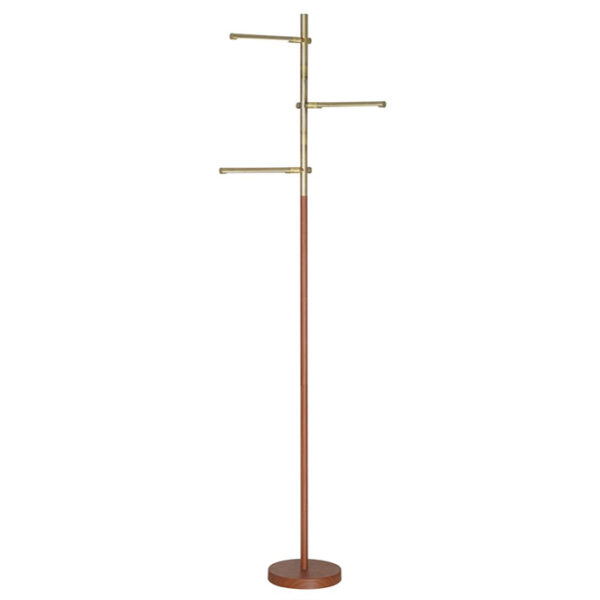 Floor Lamp Track Tree Brown