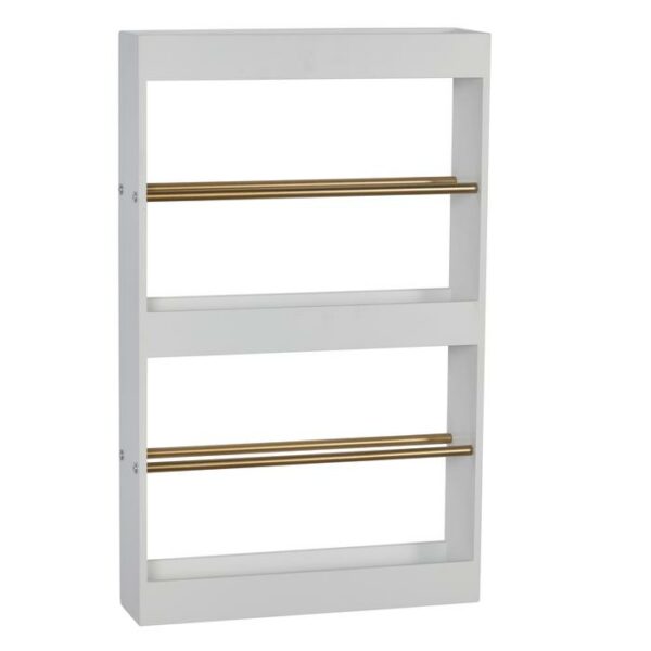Wood Wall Magazine Rack 16"W,26"H