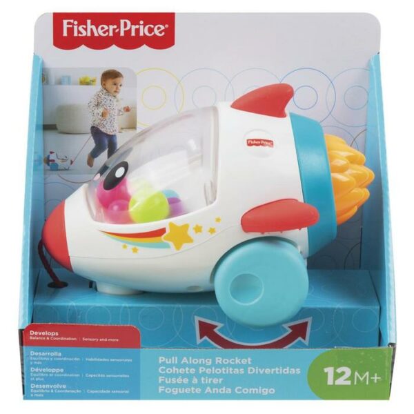 Fisher Price Pull Along Rocket