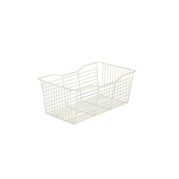 Wire Basket White Metal