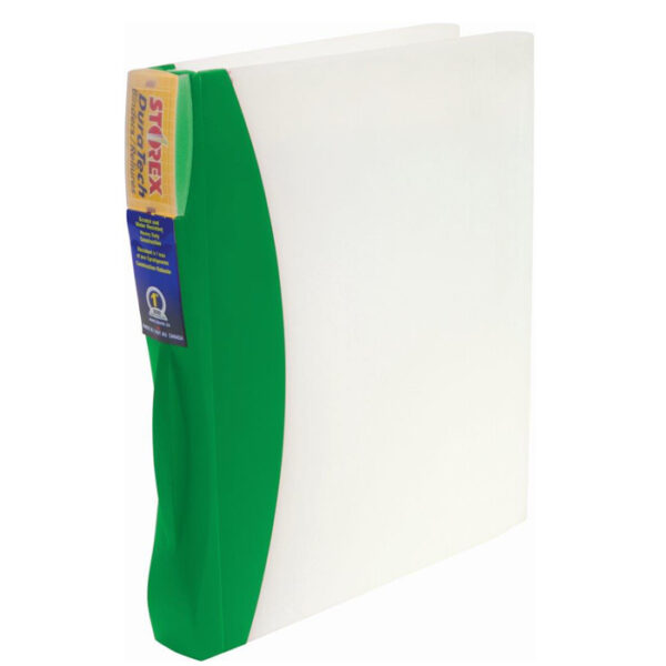 1" Binder Duratech Lime Frosted 3 Ring