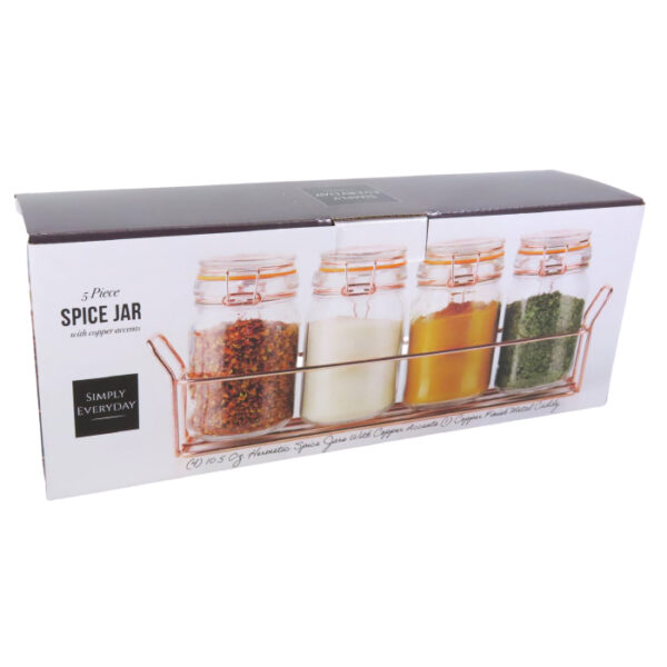 4 Pieces Set Spice Jar