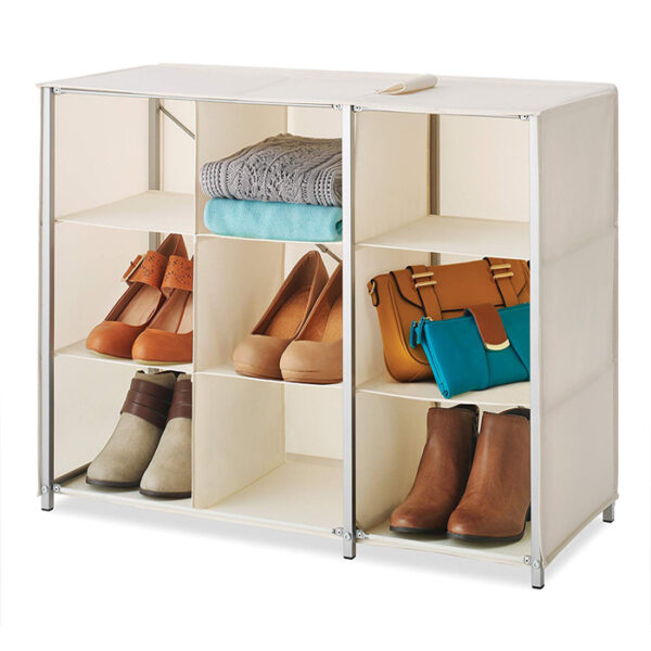 Closet Shelves 9 Section Collapsible