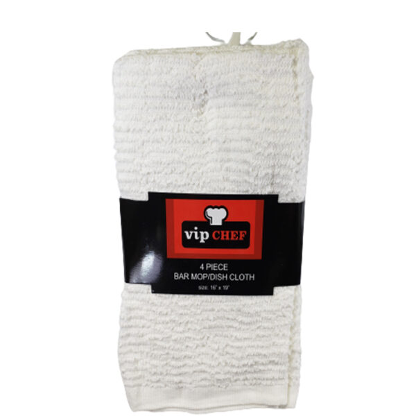 Vip Chef Kitchen Dish Cloth  4 Pieces 16"x19"