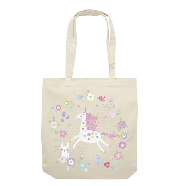 Magical Garden Tote Canvas 15x15