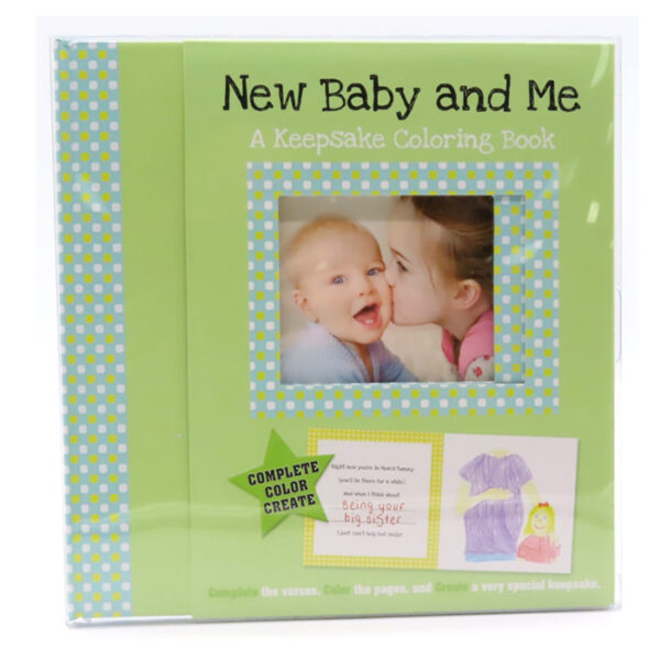 Book New Baby &  Me Coloring Keepsake