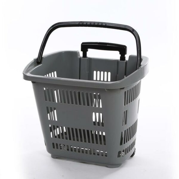 Supermarket Plastic Shopping Trolley Basket