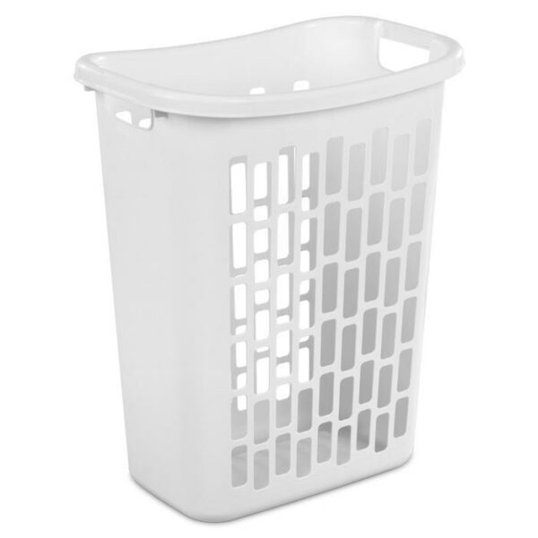 Rectangular Open White Hamper