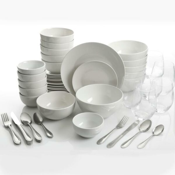 All U Need Dinnerware Combo Set 60 Pieces
