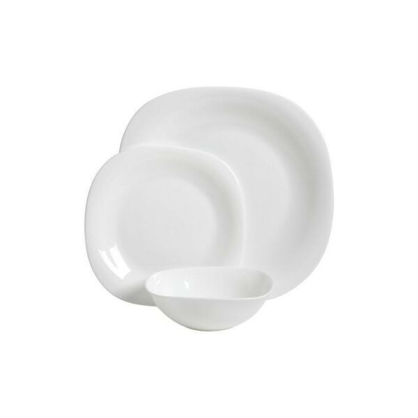 Piazza Opal Glass Dinnerware Set 12 Pieces