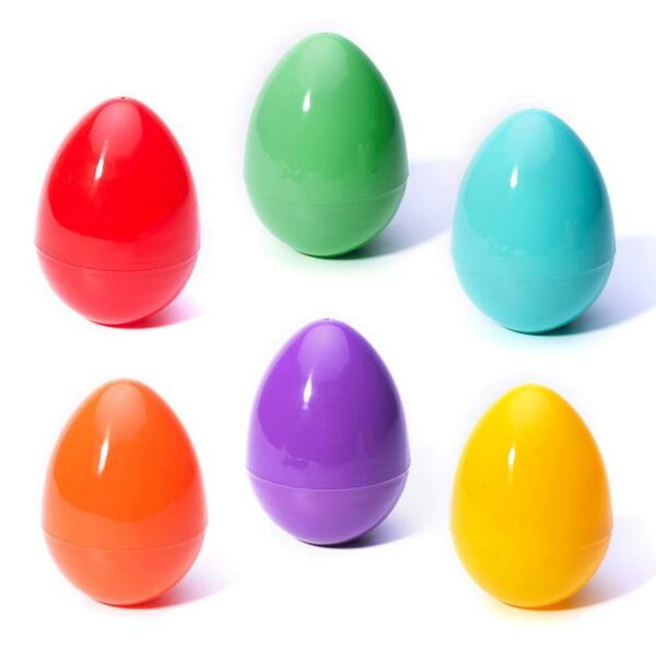 6 Count Solid Color Eggs