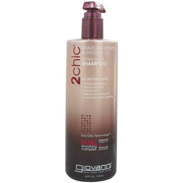 Giovanni Shampoo 2 Chic Keratine & Argan 24.oz