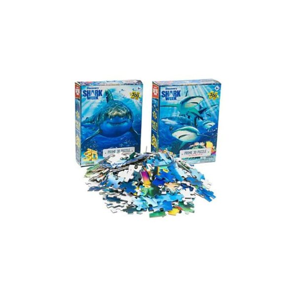 300 Pieces Puzzle 3D Shark Discovery