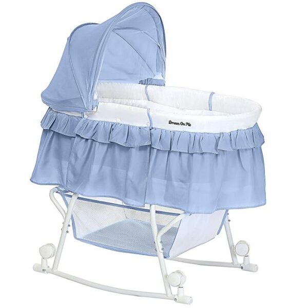 Bassinet Without Lace Blue