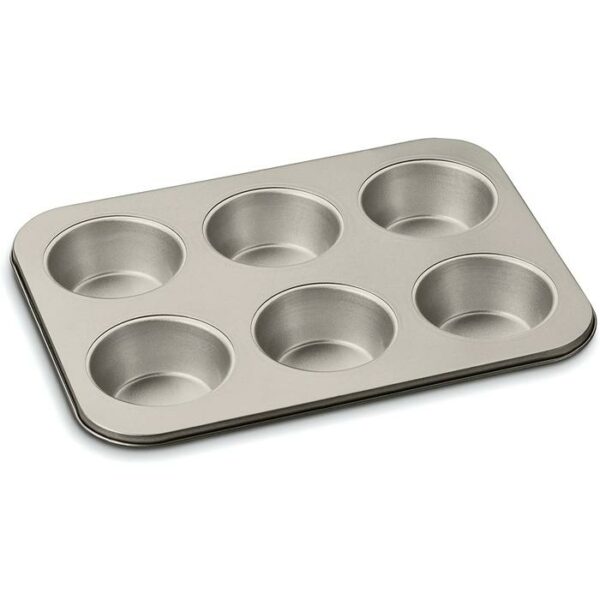 6 Cup Jumbo Muffin Pan-Champagne